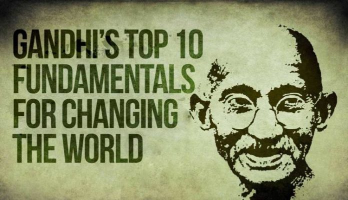Mahatma Gandhi’s Top 10 Fundamentals