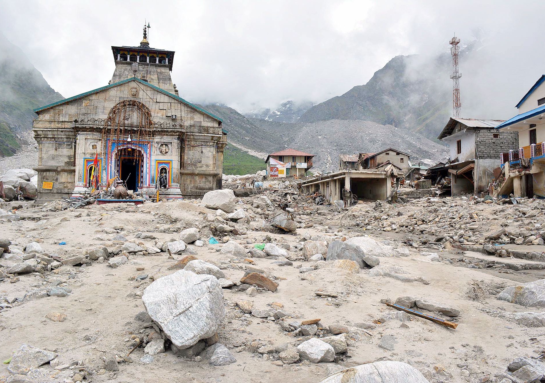landslides in kedarnath floods