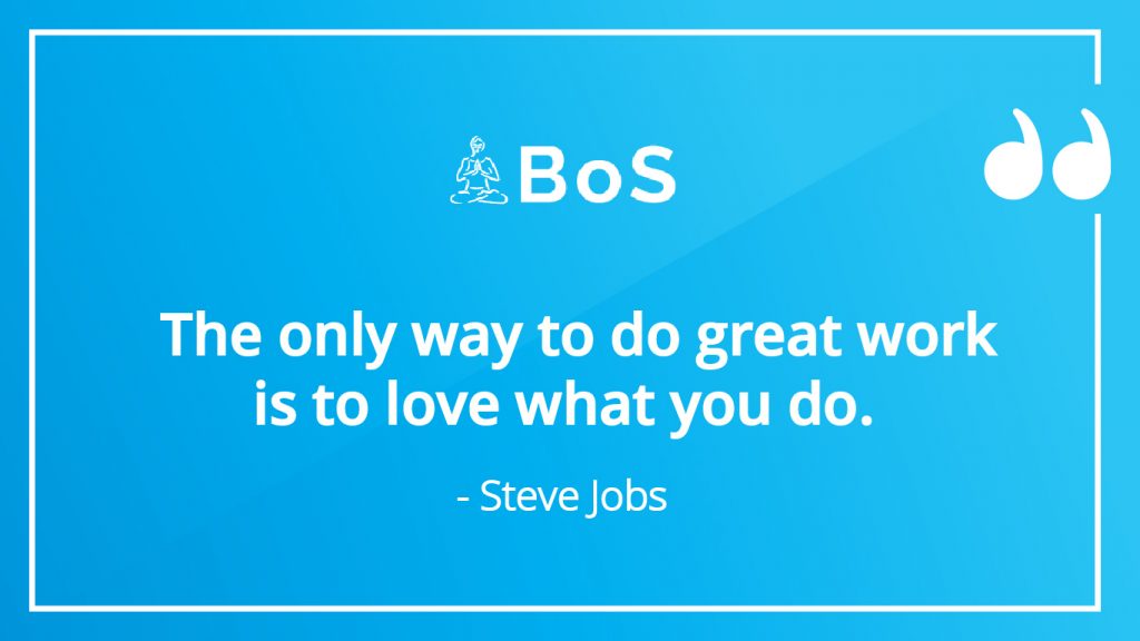 Steve Jobs inspirational quote
