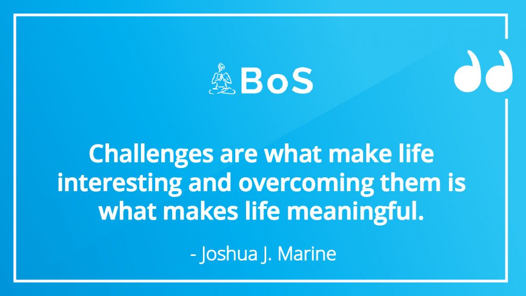 Joshua J. Marine inspirational quote