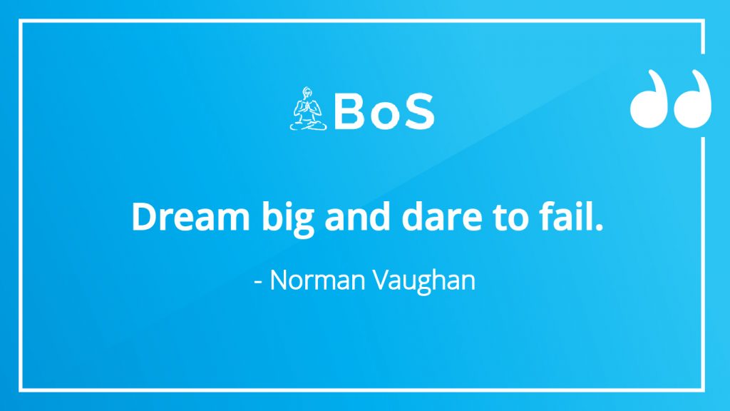 Norman Vaughan inspirational quote