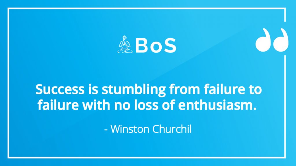 Winston Churchill inspirational quote