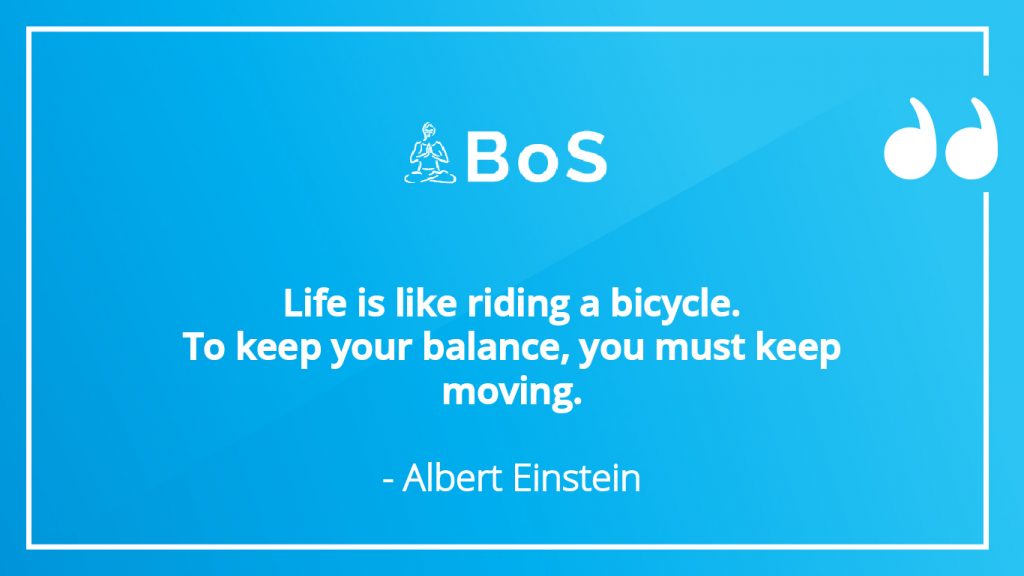 Albert Einstein motivational quote