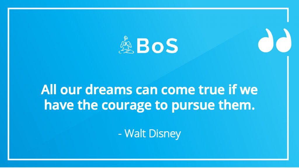 Walt Disney motivational quote