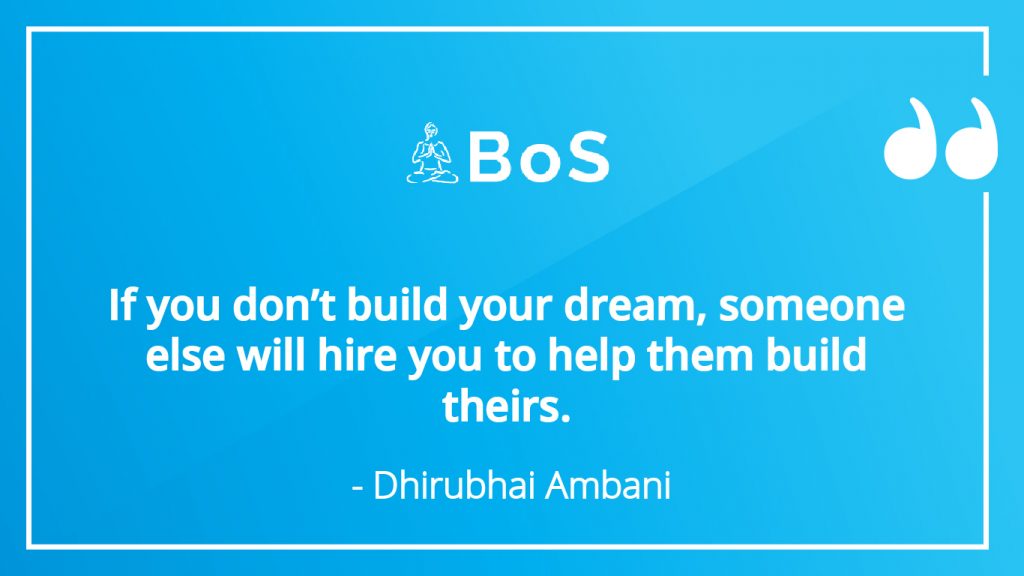 Dhirubhai Ambani motivational quote