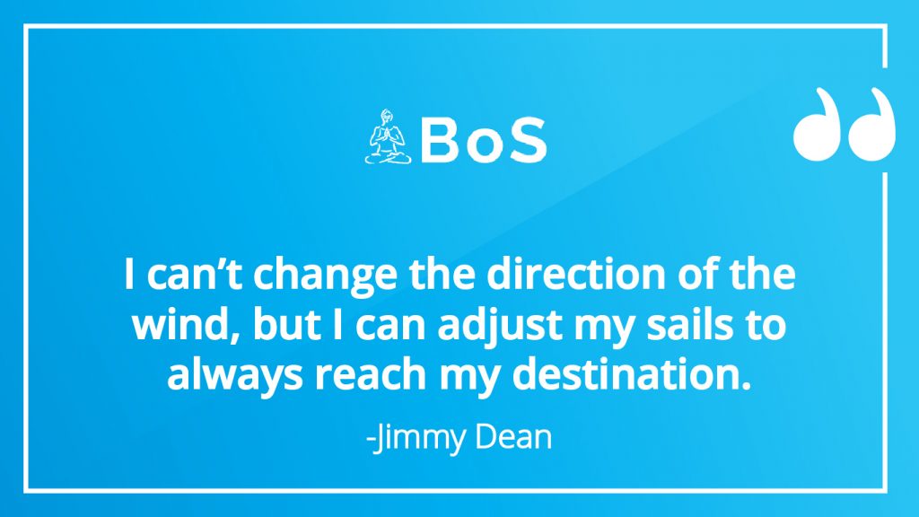 Jimmy Dean motivational quote