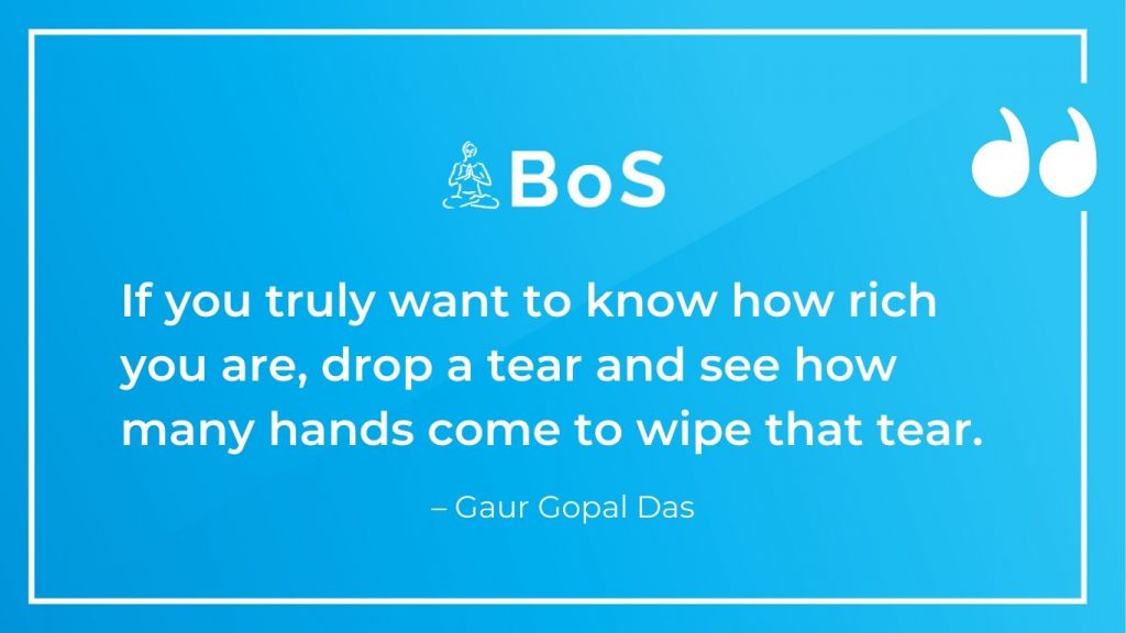 Gaur Gopal Das quote 