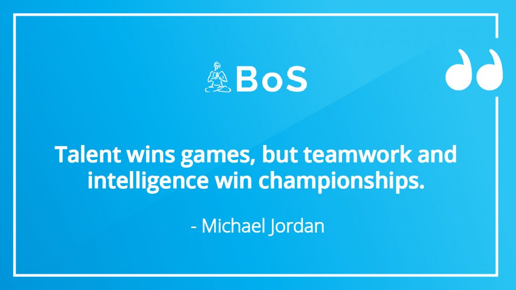 Michael Jordan team work quote 