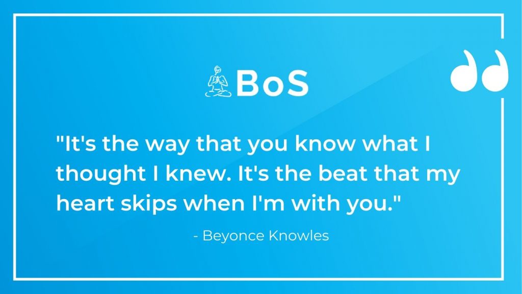 Beyonce Knowles love quotes