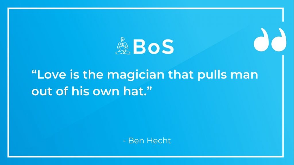 Ben Hecht love quotes