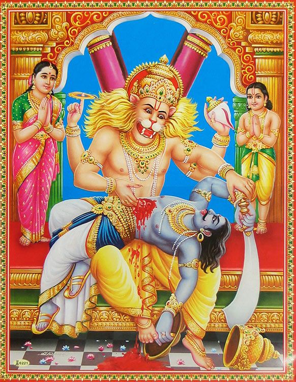 Narsingh Avatar of Vishnu