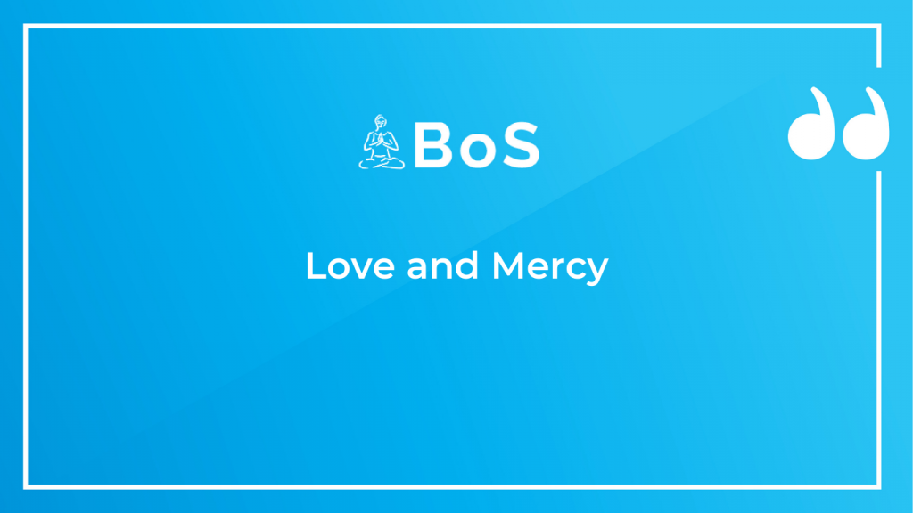 Love and Mercy