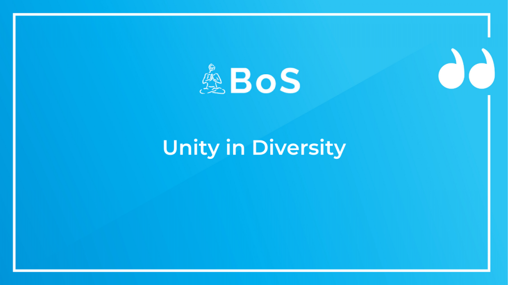 Unity in Diversity